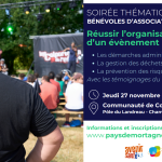 SOIREE THEMATIQUE BENEVOLES D’ASSOCIATION