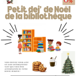 PETIT DEJ’ DE NOEL DE LA BIBLIOTHEQUE