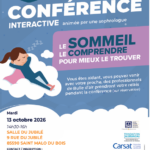 CONFERENCE SUR LE SOMMEIL